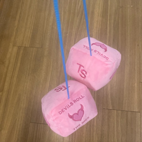 taylor swift devils roll the dice fuzzy lover valentines day valentine’s pink TS - Picture 14 of 16
